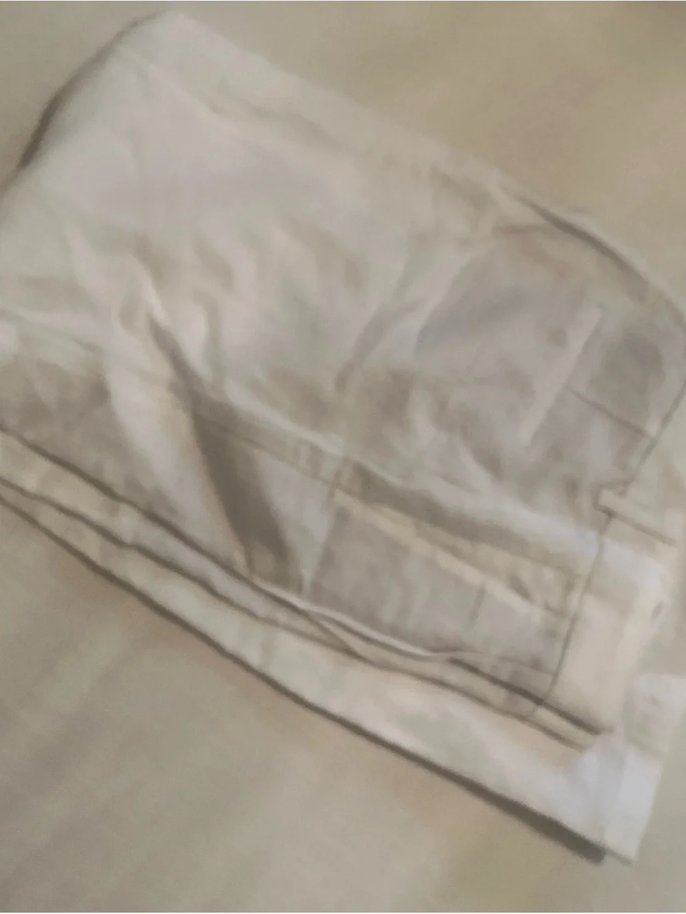 Aritzia Women's Linen White Trousers
